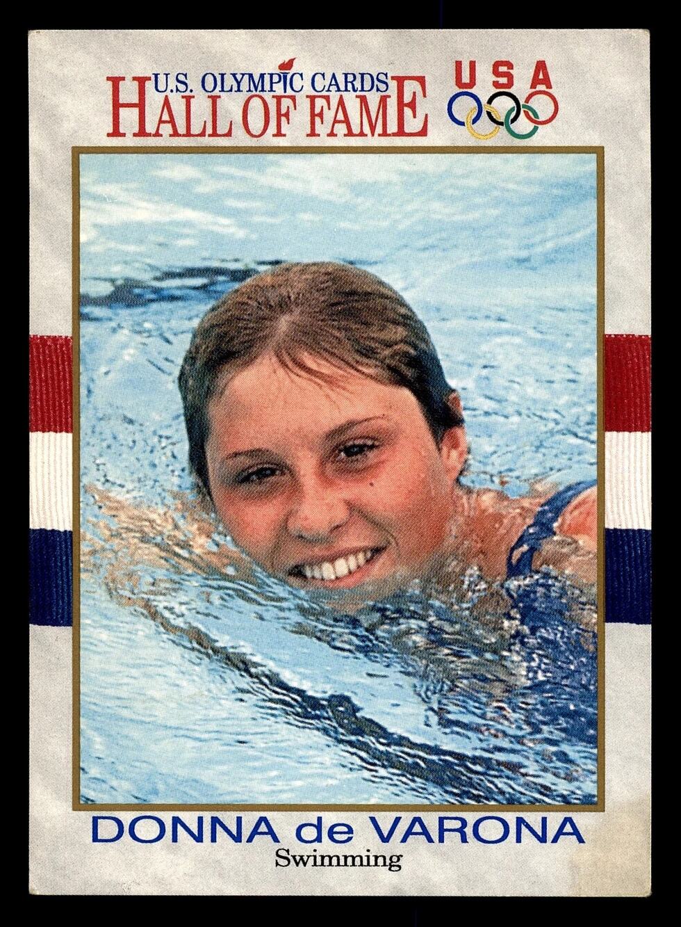 1991 Impel U.S. Olympic Hall of Fame #37 Donna de Varona Card